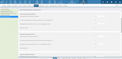 Ticketabrechnung Adminbereich